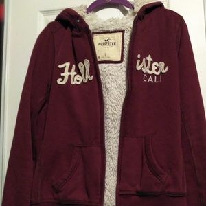 Hollister jacket with hood